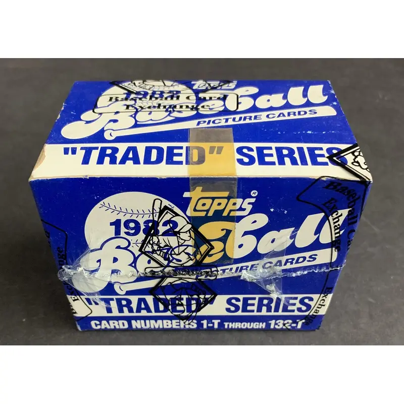 1982 Topps Baseball Traded Factory Set (Tape Intact) (BBCE)