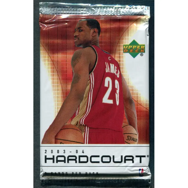 2003/04 Upper Deck Hardcourt Basketball Unopened Pack (Hobby)