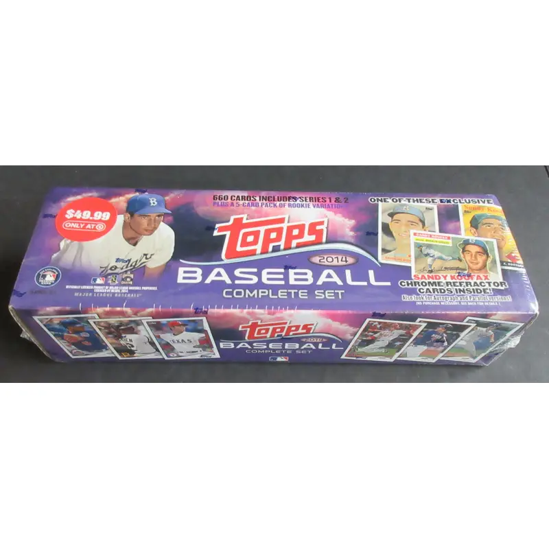 2014 Topps Baseball Factory Set (Retail) (Target) (Koufax Refractor)