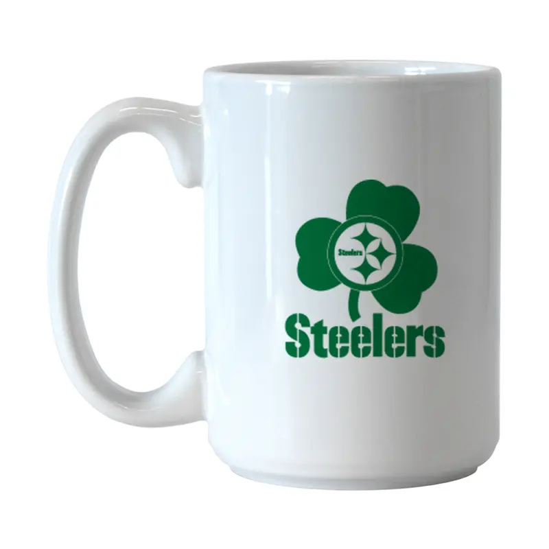 Pittsburgh Steelers St. Patrick's Day Sublimated 15oz Mug