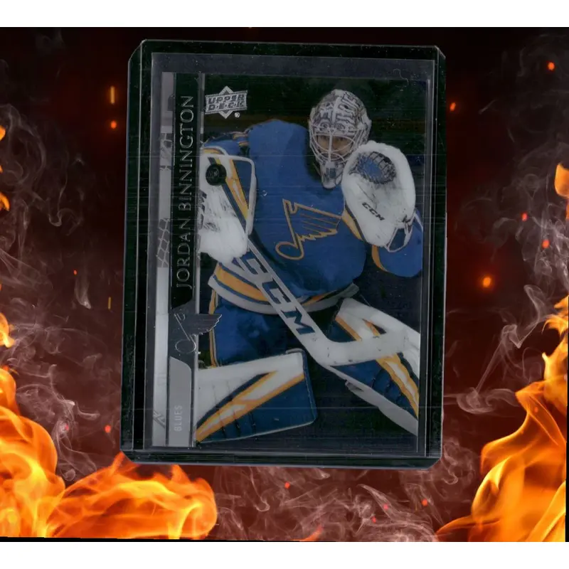2020-21 Upper Deck Jordan Binnington Clear Cut SP (B) #152