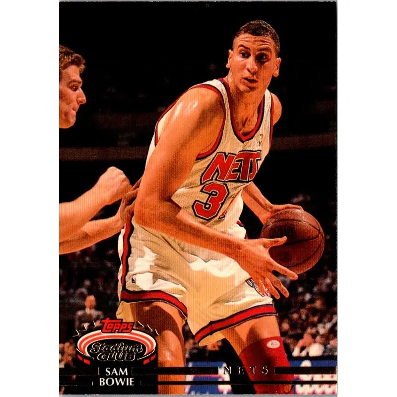 1992 Stadium Club Sam Bowie #91