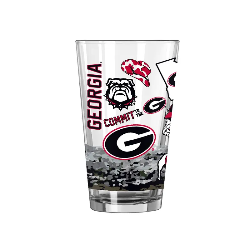 Georgia 16oz Native Pint Glass