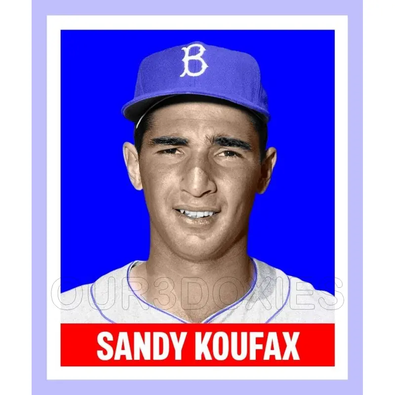 Sandy Koufax 1948 Leaf Custom Card - 3945