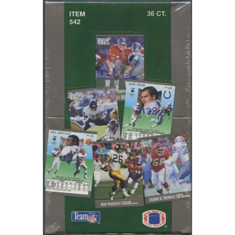 1991 Fleer Ultra Football Box