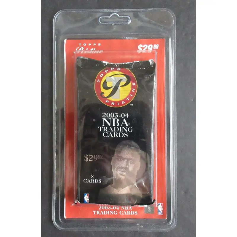 2003/04 Topps Pristine Basketball Unopened Blister Pack