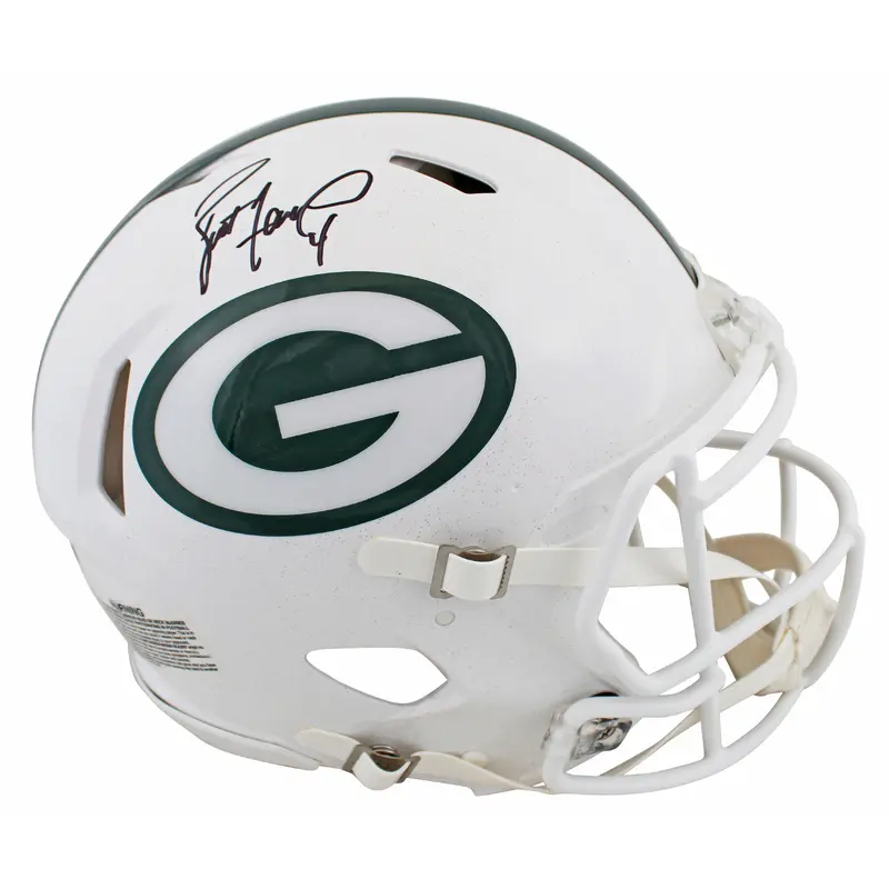 Packers Brett Favre Signed 2024 Alt Full Size Speed Proline Helmet BAS Witnessed