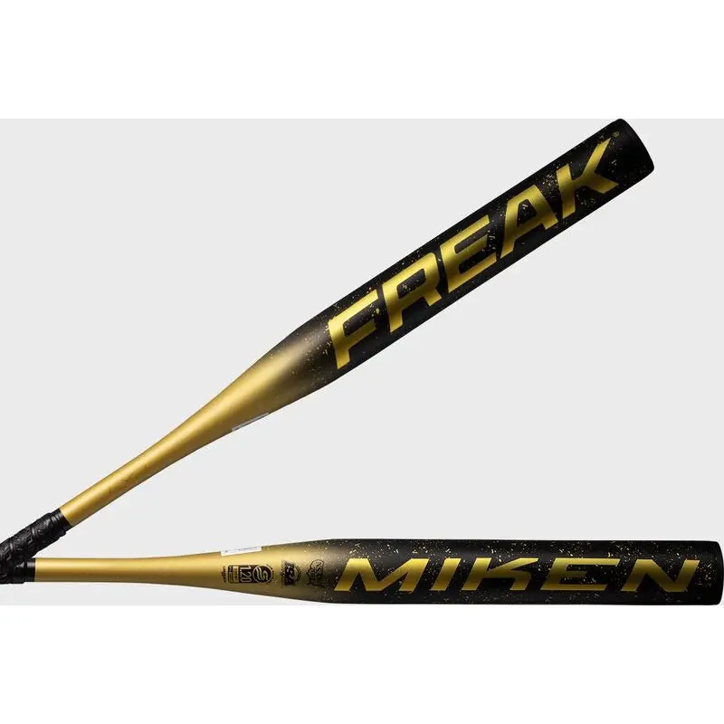 2025 Miken Freak Gold 1 Piece Maxload End Load (0.5 oz) 12.5" Slo-Pitch Bat  MSU5FRKG1L