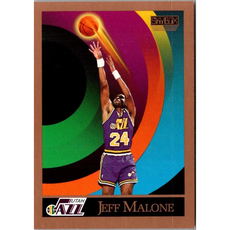1990 SkyBox Jeff Malone #418