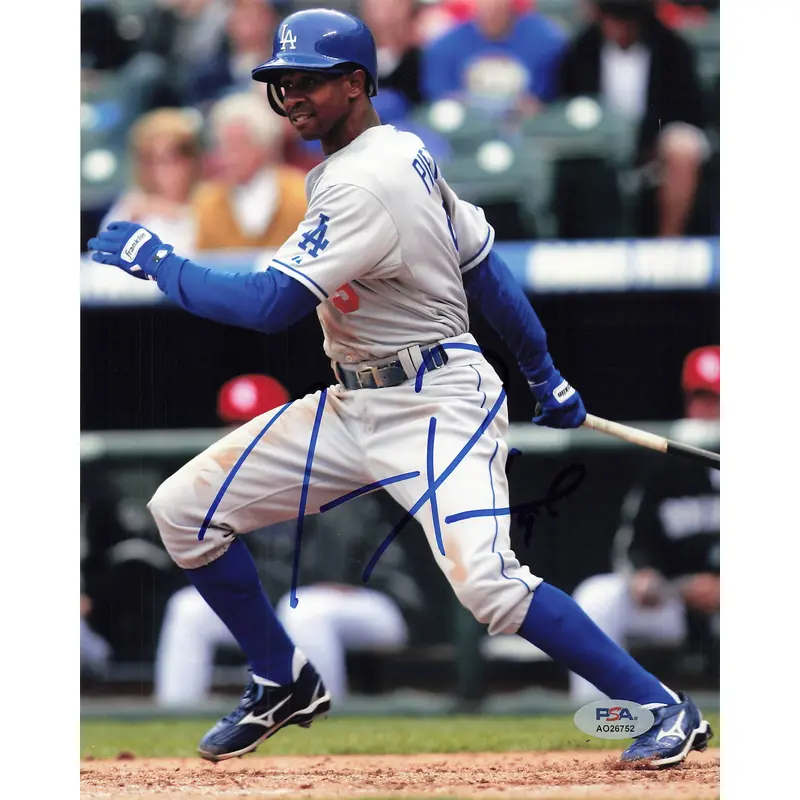 JUAN PIERRE signed 8x10 photo PSA/DNA Los Angeles Dodgers Autographed