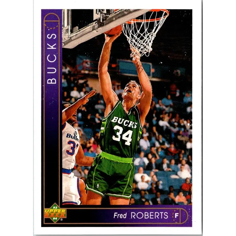 1993 Upper Deck Fred Roberts #72
