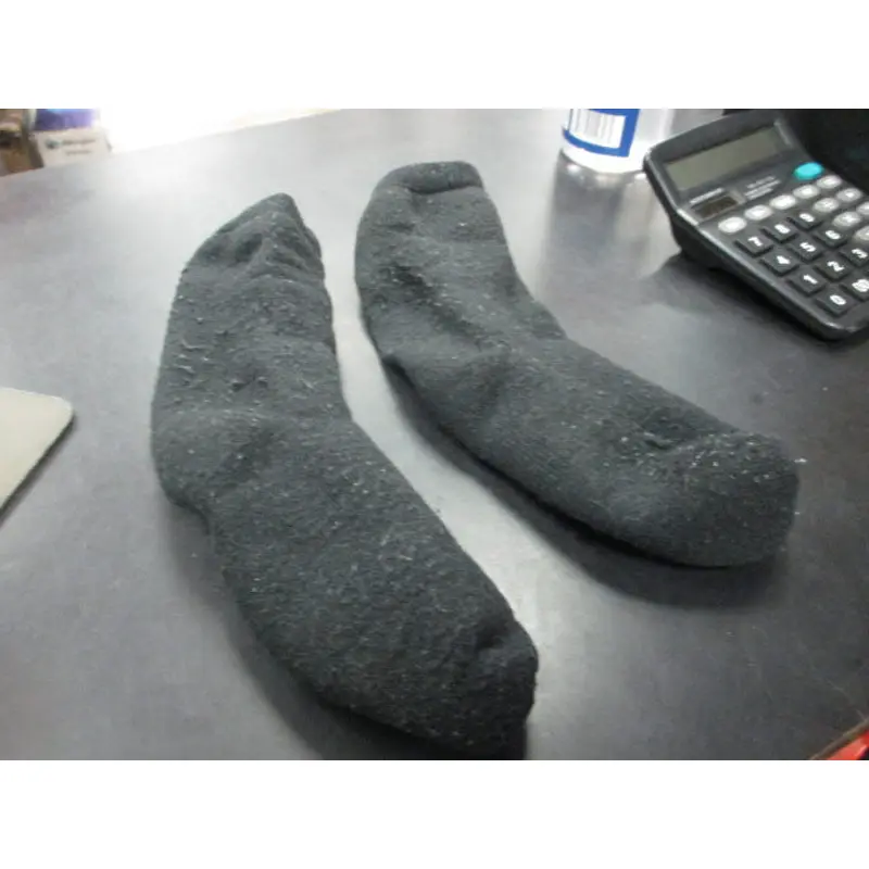 Used Black Youth Wool Socks