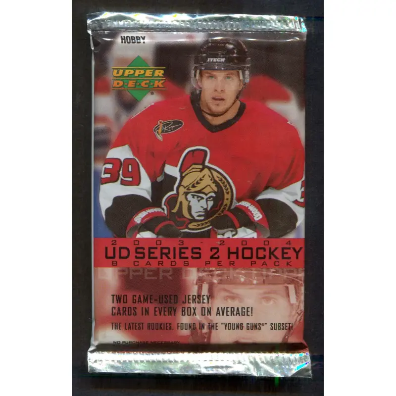 2003/04 Upper Deck Hockey Unopened Series 2 Pack (Hobby) (8)