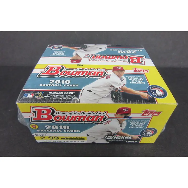 2010 Bowman Baseball Box (Retail) (24/10)