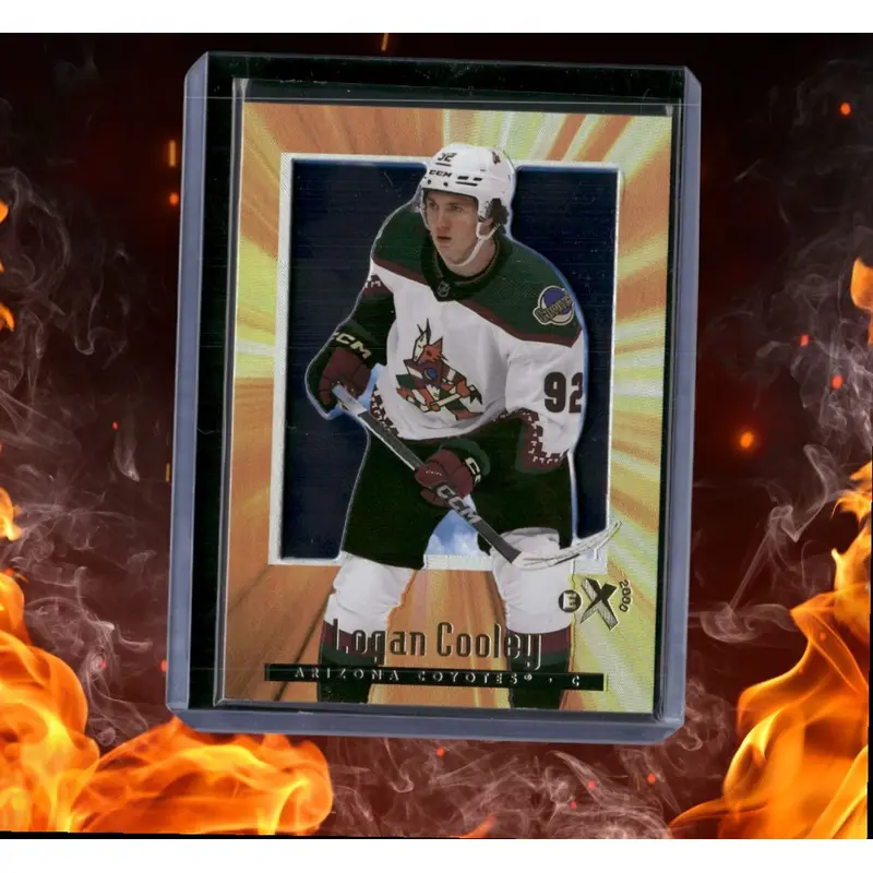 2023-24 SkyBox EX 2000 Logan Cooley (A) Rookie #120