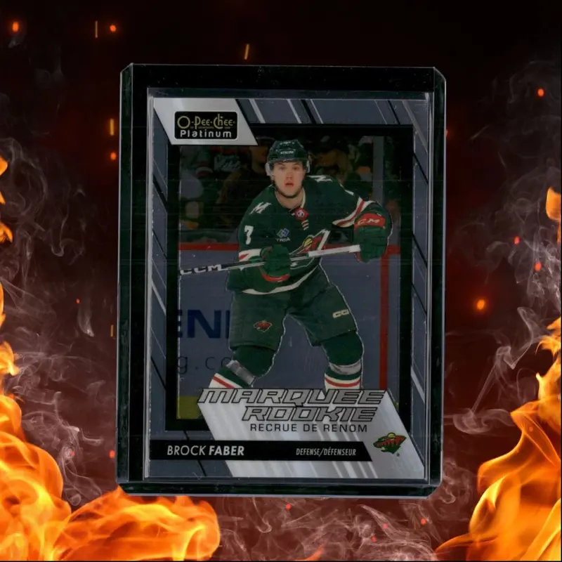 2023-24 O-Pee-Chee Platinum Brock Faber Marquee (C) Rookie #260