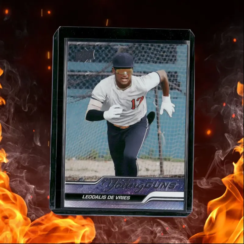 2024 Upper Deck Goodwin Champions Leodalis De Vries Young Guns (A) Rookie #YG-35