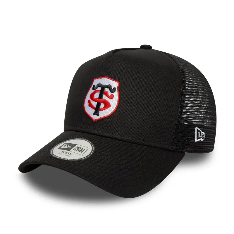 Stade Toulousain Kids Core Black 9FORTY E-Frame Trucker Adjustable Cap