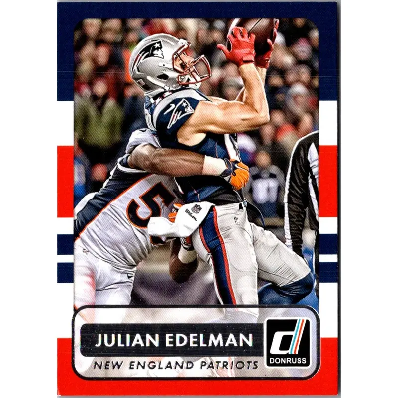 2015 Donruss Red Foil Julian Edelman #86