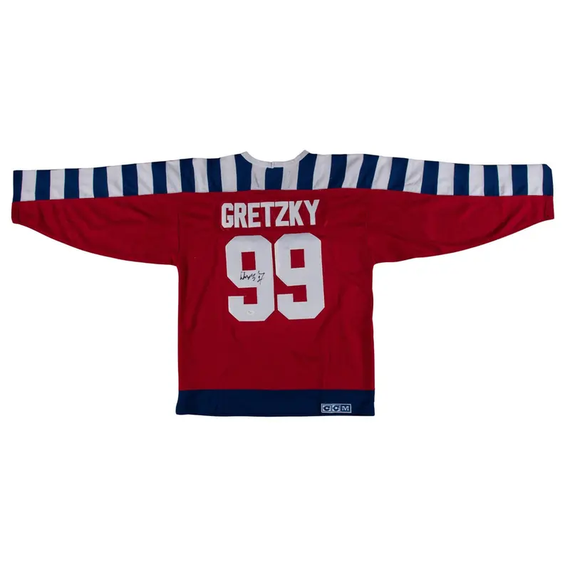 Wayne Gretzky Signed Authentic 1992 All Star Game CCM Jersey JSA COA