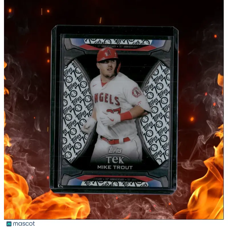 2021 Topps Mike Trout Tek 70th Anniversary #TTA-1