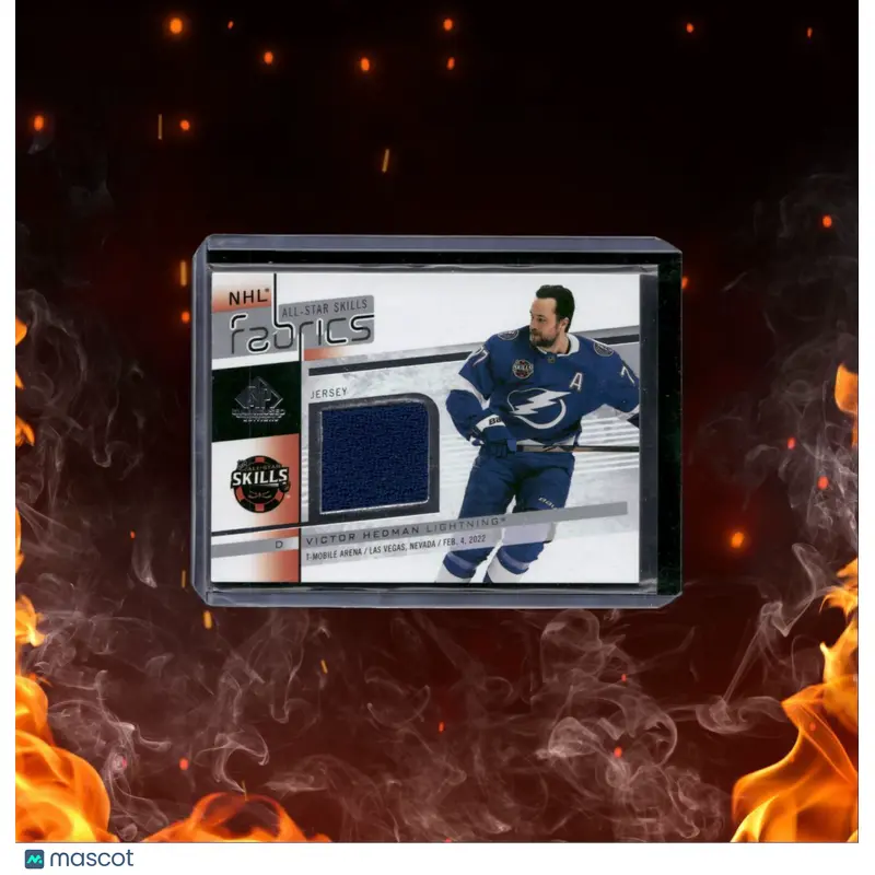 2022-23 SP Game Used Victor Hedman NHL All-Star Fabrics #AS-9
