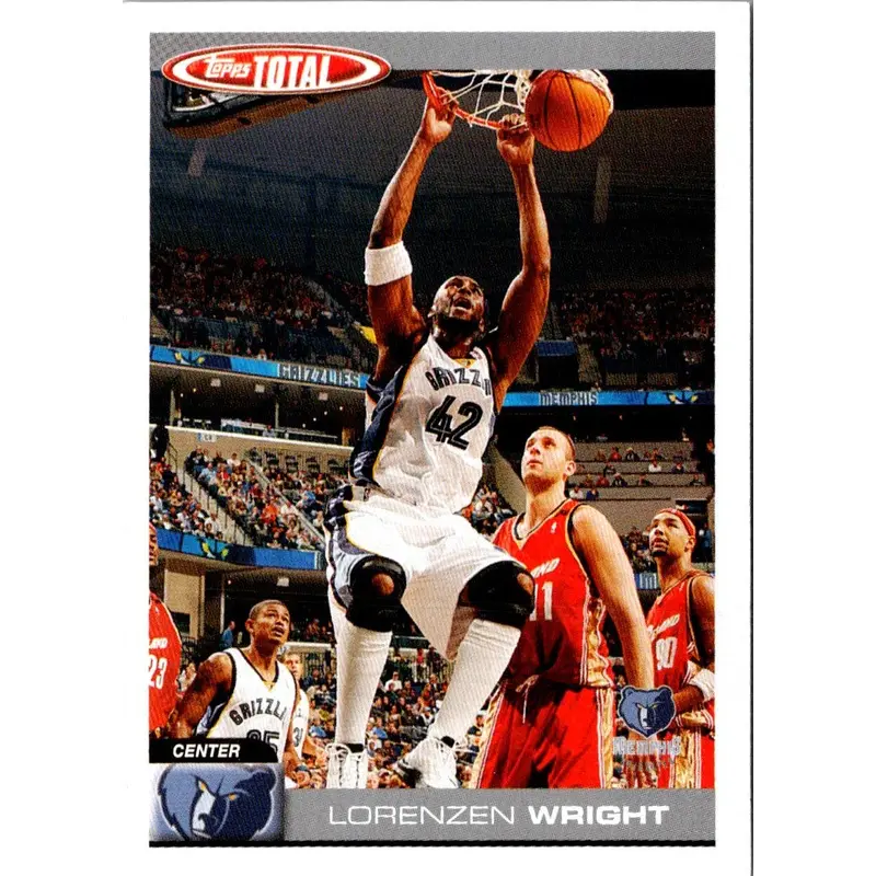 2004 Topps Total Lorenzen Wright #221