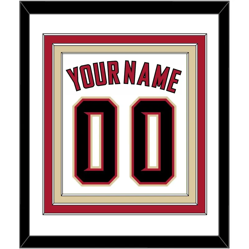 Arizona Name & Number - Home White (2020-2023) - Triple Mat 1