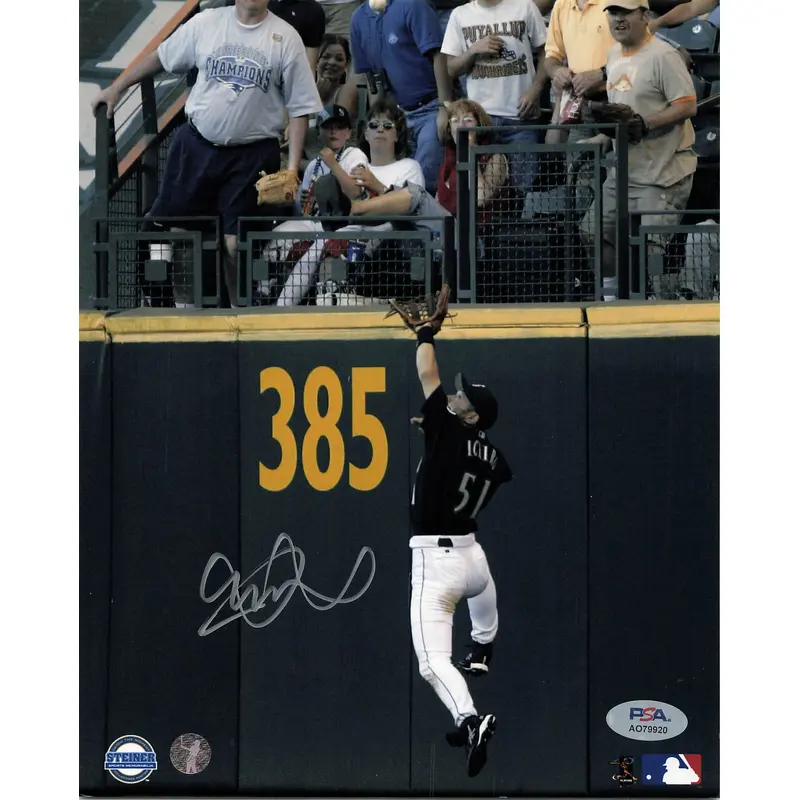 Ichiro Suzuki signed 8x10 photo PSA/DNA Seattle Mariners