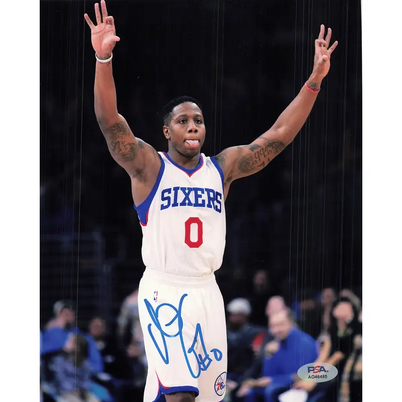 Isaiah Canaan Signed 8x10 photo PSA/DNA Autographed Basketball Philadelphia 76ers