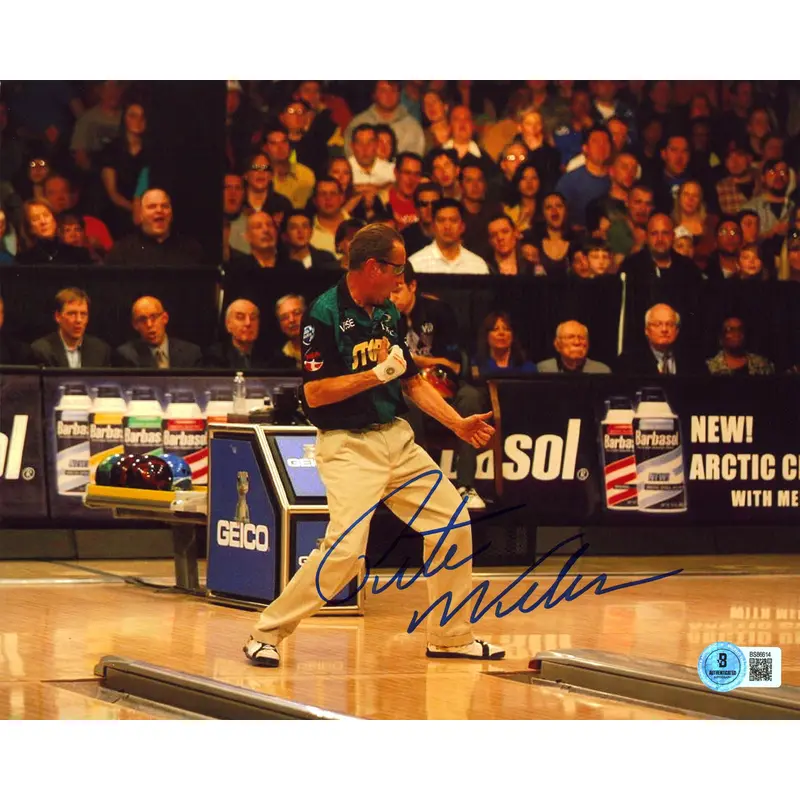 Pete Weber Authentic Signed 8x10 Horizontal Photo Autographed BAS #BS86614
