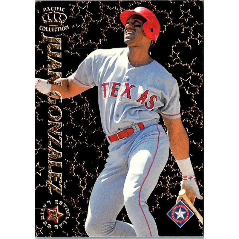 1996 Pacific Crown Collection Juan Gonzalez #423