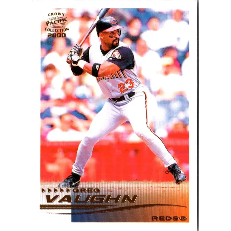 2000 Pacific Crown Collection Greg Vaughn #72