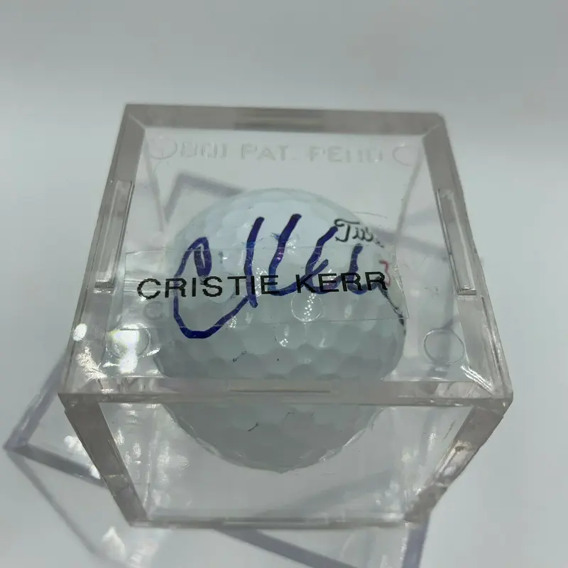Cristie Kerr Signed Autographed Golf Ball PGA With JSA COA