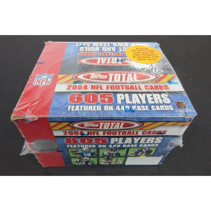 2004 Topps Total Football Box (Retail)