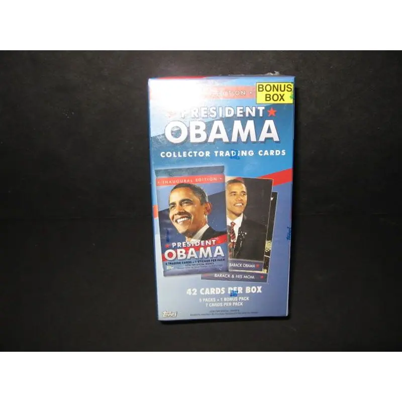 2008 Topps President Obama Trading Cards Blaster Box (6/7)