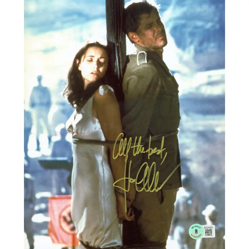 Karen Allen Indiana Jones Raiders "All The Best" Signed 8x10 Photo BAS #BG90859