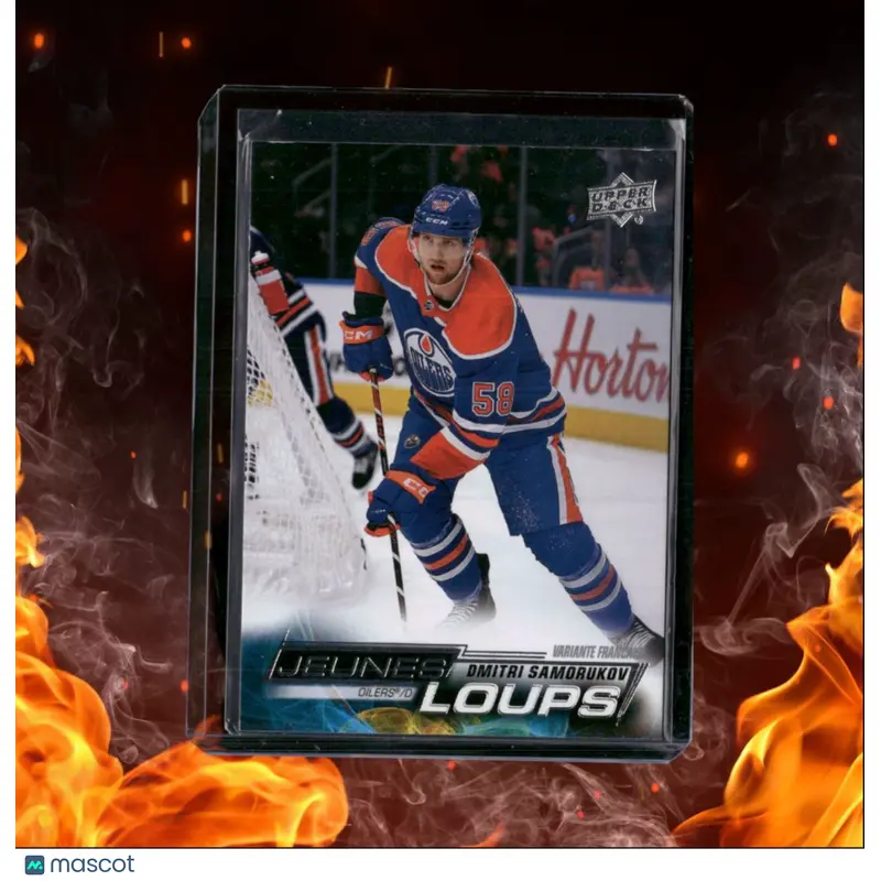 2022-23 Upper Deck Dmitri Samorukov Young Guns French SP Rookie #487