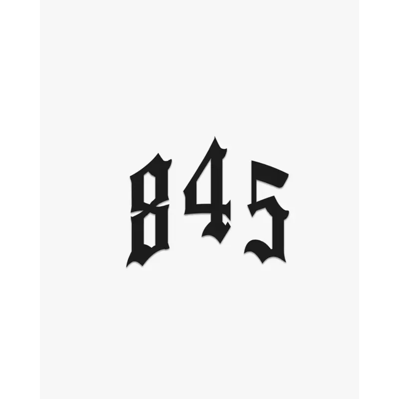 THE (845) VANQUISH PREMIUM DECAL