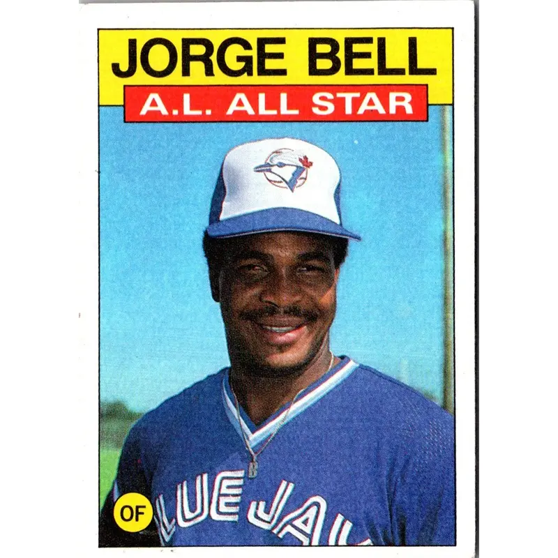 1986 Topps Jorge Bell #718