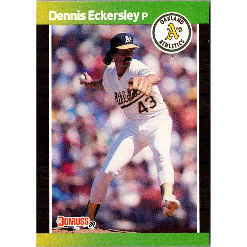 1989 Donruss Dennis Eckersley #67