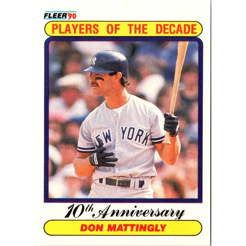 1990 Fleer Don Mattingly #626