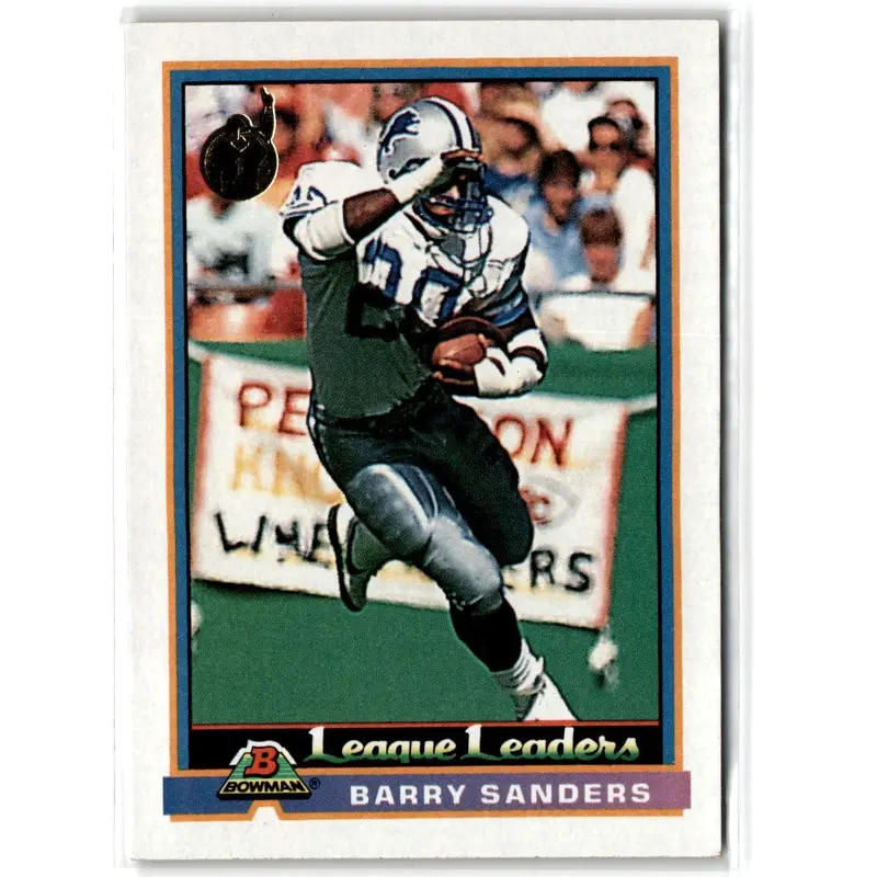 1991 Bowman Barry Sanders #273