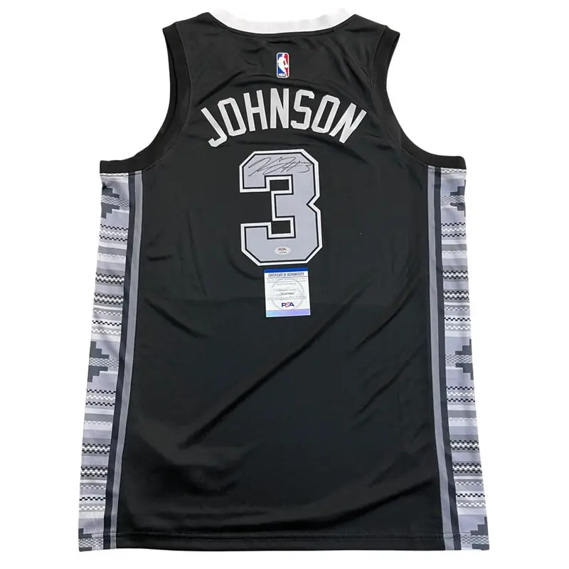 Keldon Johnson signed jersey PSA/DNA San Antonio Spurs Autographed