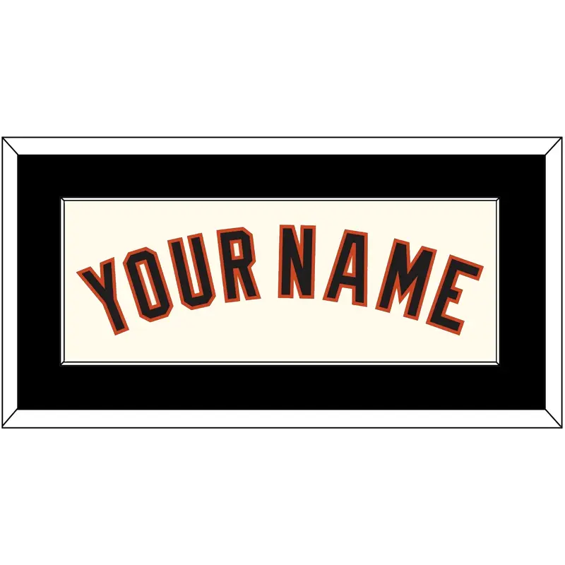 San Francisco Name - Home Cream - Single Mat 2