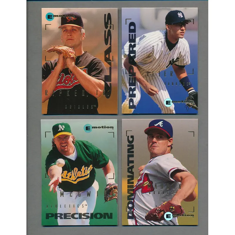 1995 Skybox Emotion Baseball Complete Set (200)  NM/MT MT