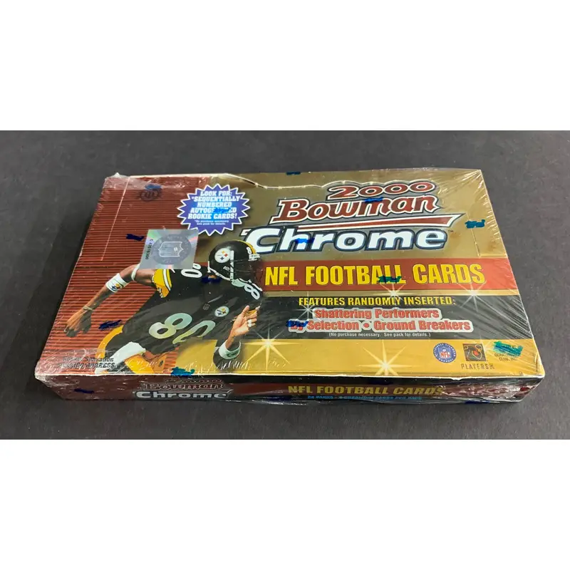 2000 Bowman Chrome Football Box (Hobby)
