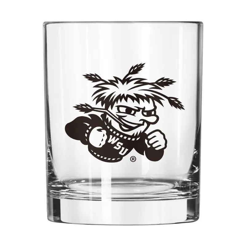 Wichita State 14oz Gameday Rocks Glass