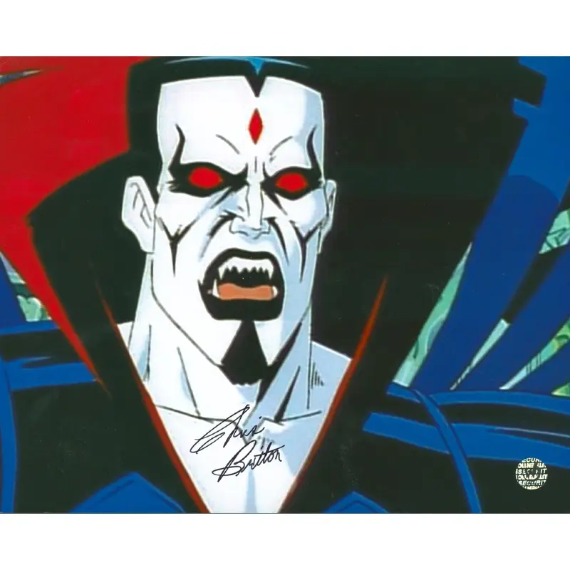 Chris Britton X-Men The Animated Series Signed 8x10 Photo Wizard World #027787