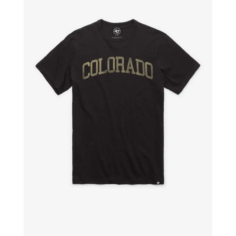 COLORADO BUFFALOES CLASSIC BLOCK '47 SCRUM TEE